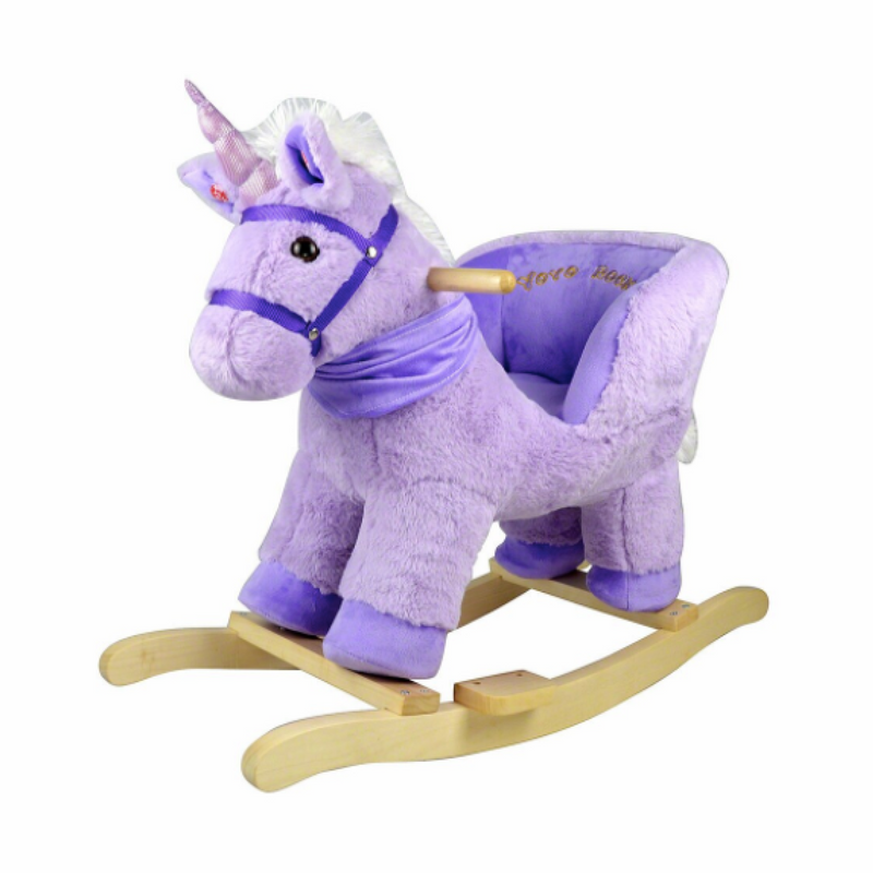 Purple Unicorn Rocker