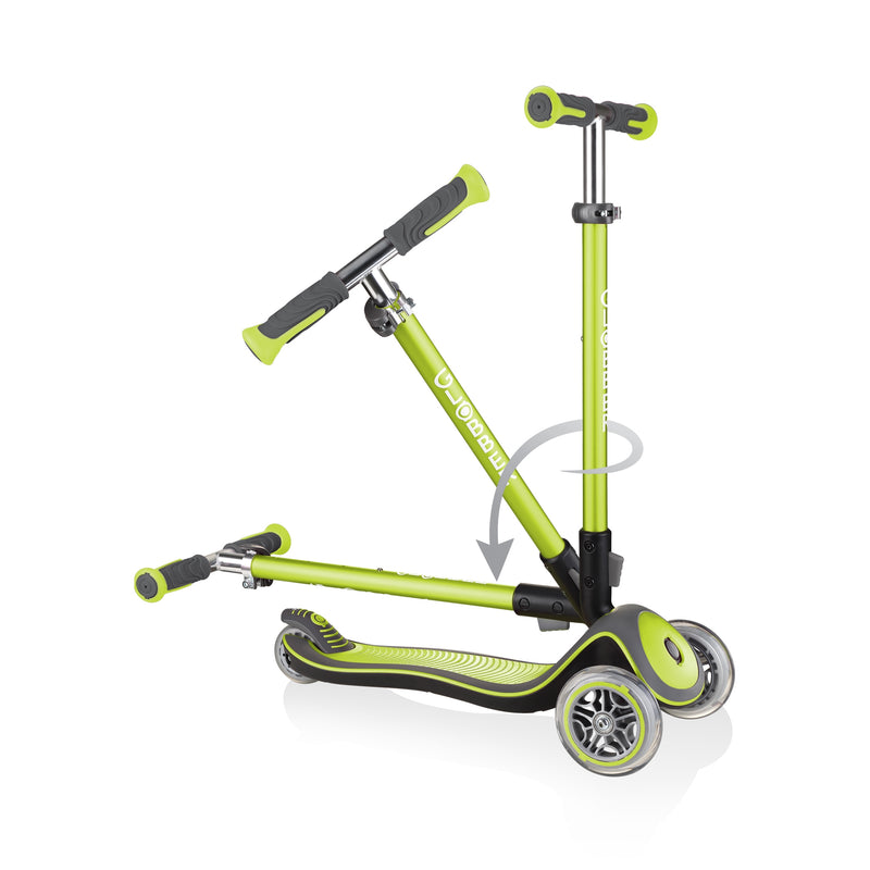 Kids Scooter Elite Deluxe in Lime Green