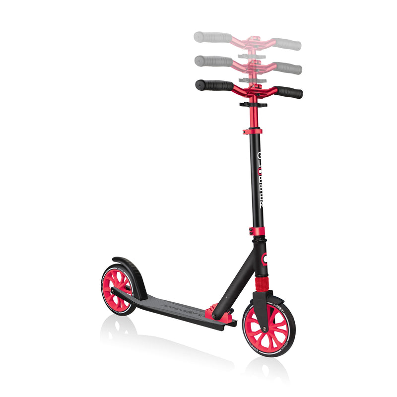 Teens Scooter NL in Black Red