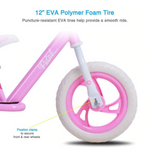 Roadster Kids Balance Bike - Pink