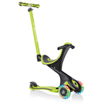 Kids Scooter Evo Comfort Lights 4-In-1 in Lime Green