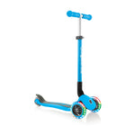 Kids Scooter Primo Foldable Lights in Sky Blue
