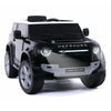 Land Rover 12V Ride On Car for Kids with Remote, Leather Seat, LED Lights- Black