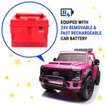 Two Seater Ford F450 24V in Pink