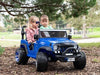 Two Seater Ride On Kids Truck in Blue